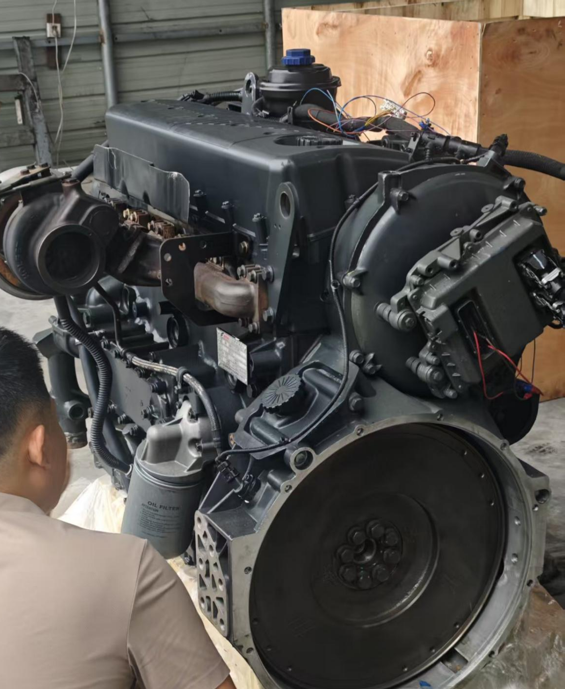 Ang Kustomer sa Peru mipalit sa SFH Original Factory Stock Engines, Ang On-Site Test Run Miagi nga Hingpit
